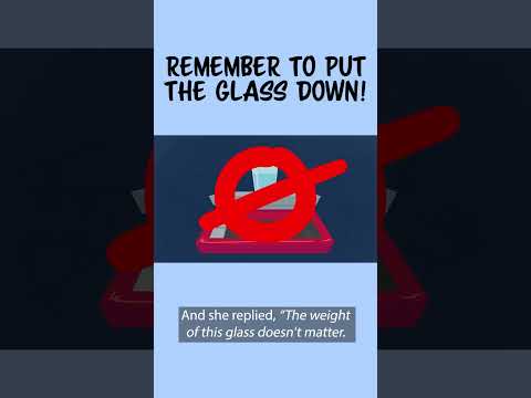 A Glass Of Water - Short Inspirational Stories