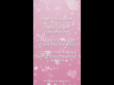 Positive Affirmations | You are Luminescent | Affirmations for Self Love | Shorts | Affirmations
