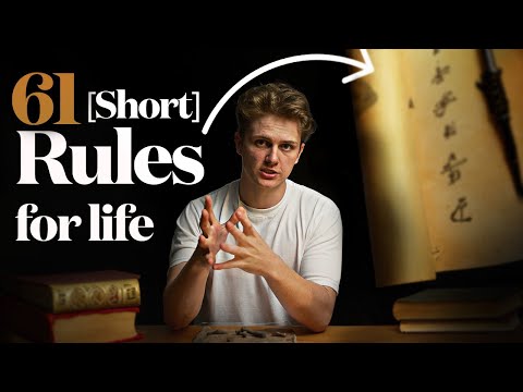 61 Short rules for life – According to Ancient Stoics