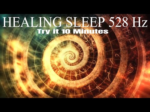 Full Body Healing 🧘‍♂️ Hypnotic SLEEP Frequency Music 🍀 Total Peace Sleep Music ✧ 528Hz Sleep